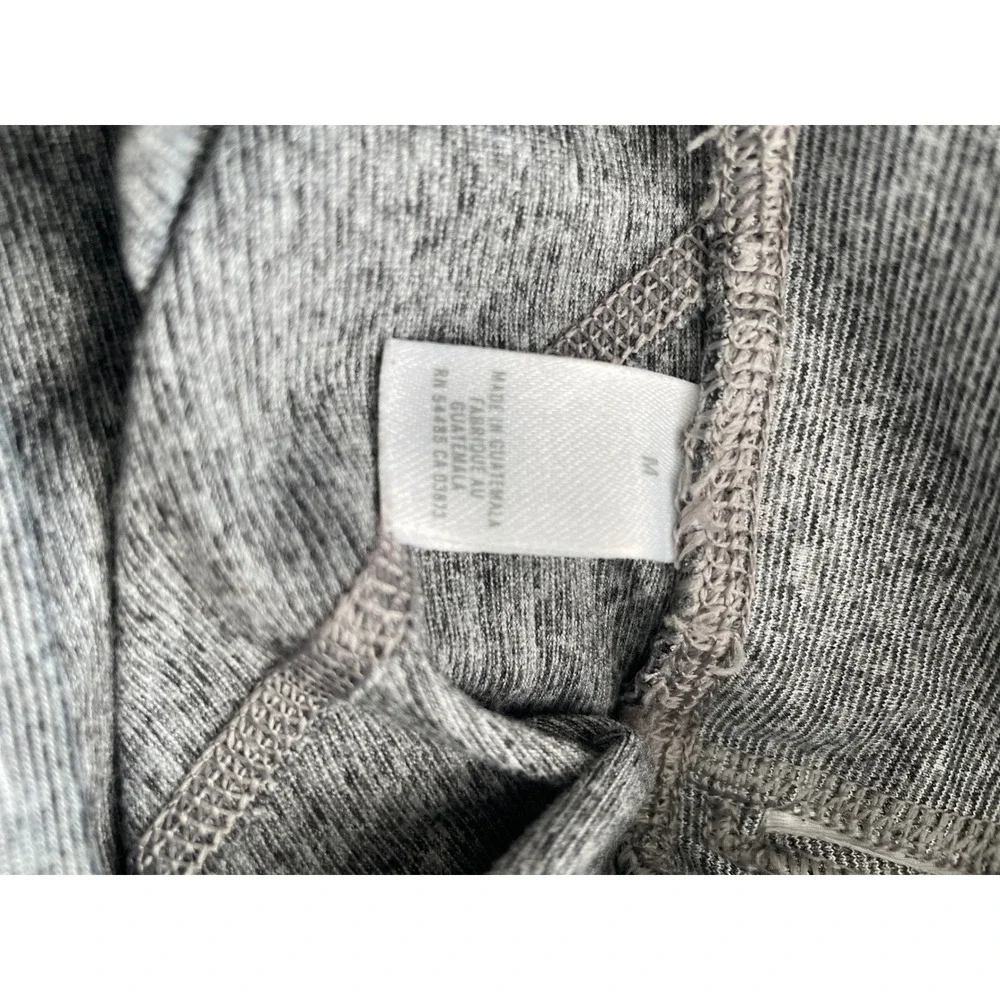 Aerie Chill Play Move Leggings Womens‎ Medium Gray Mesh High Waist Activewear